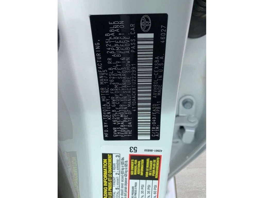 Used 2026 White Toyota SE Nightshade image 66