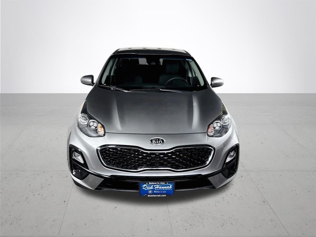 Used 2021 Gray Kia LX image 3