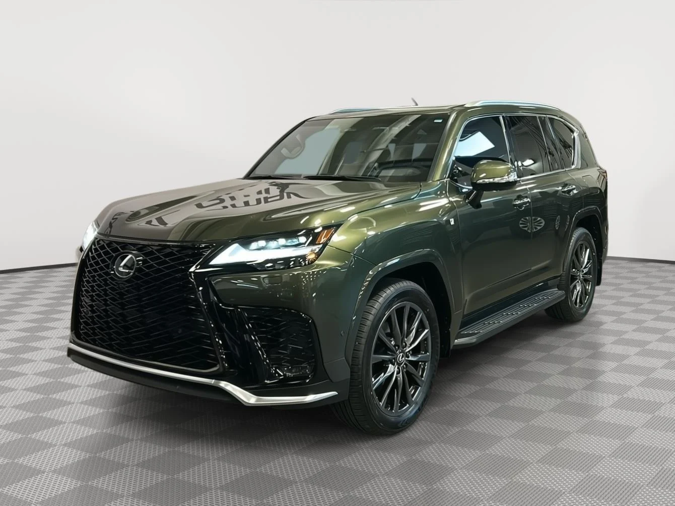 New 2026 Nori Green Pearl Lexus LX 700h F SPORT Handling image 3