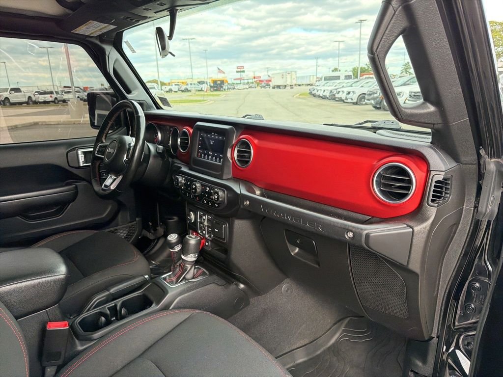 Used 2020 Black Clearcoat Jeep Unlimited Rubicon image 20