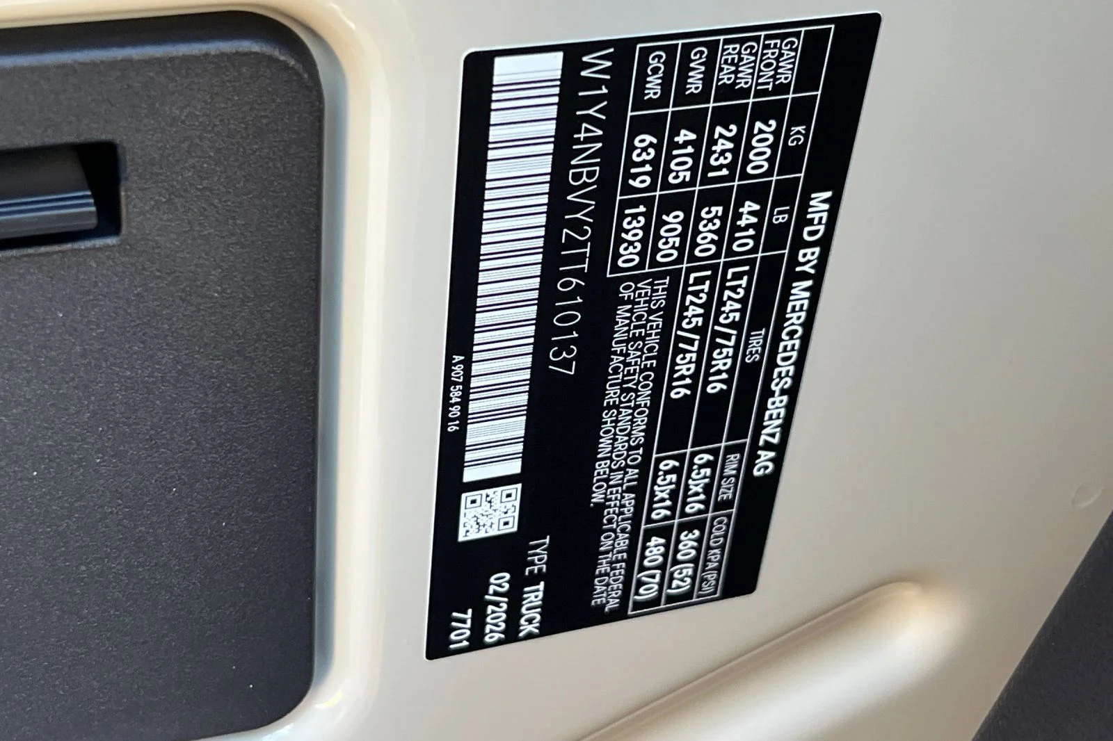 New 2026 Gray Mercedes-Benz Cargo 144 WB image 25