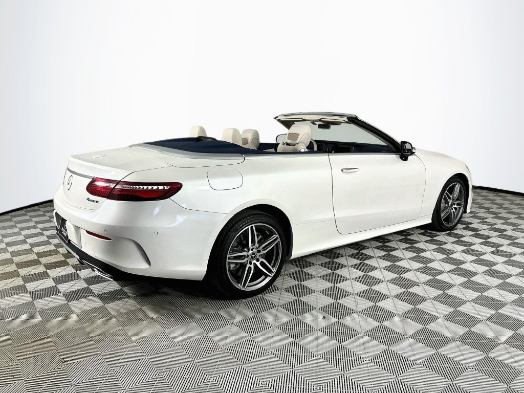 Used 2019 White Mercedes-Benz E 450 CONVERTIBLE BLUE TOP YACHT BLUE LEATHER INT. image 7