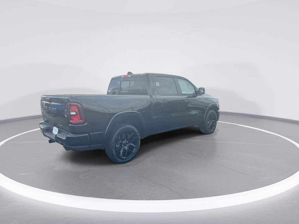 New 2026 Diamond Black Crystal Pearl-Coat Exterior Paint RAM Laramie image 8