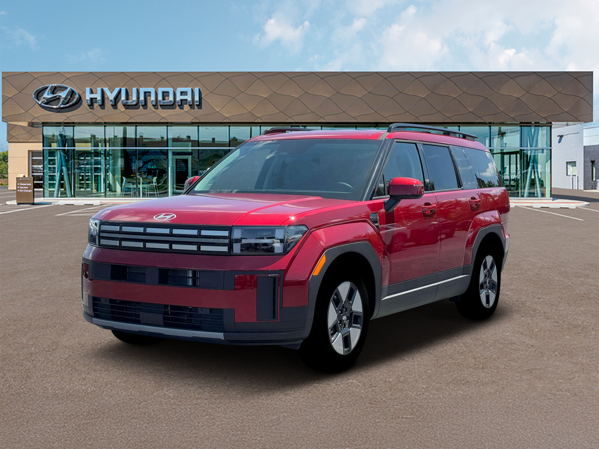 New 2026 Ultimate Red Hyundai SEL image 1