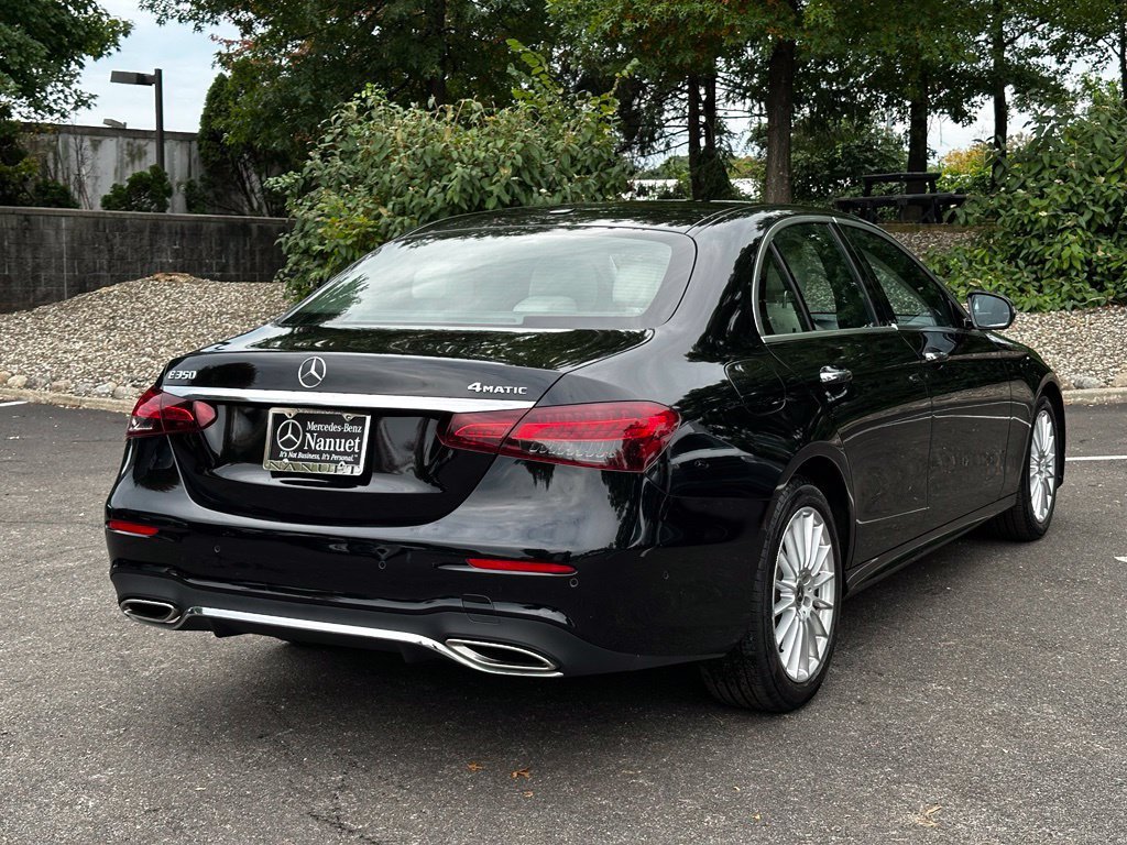 Certified Used 2023 Black Mercedes-Benz E 350 image 4