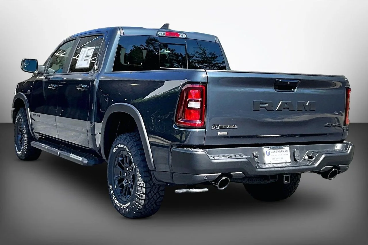 New 2027 Forged Blue Metallic Exterior Paint RAM Rebel image 6