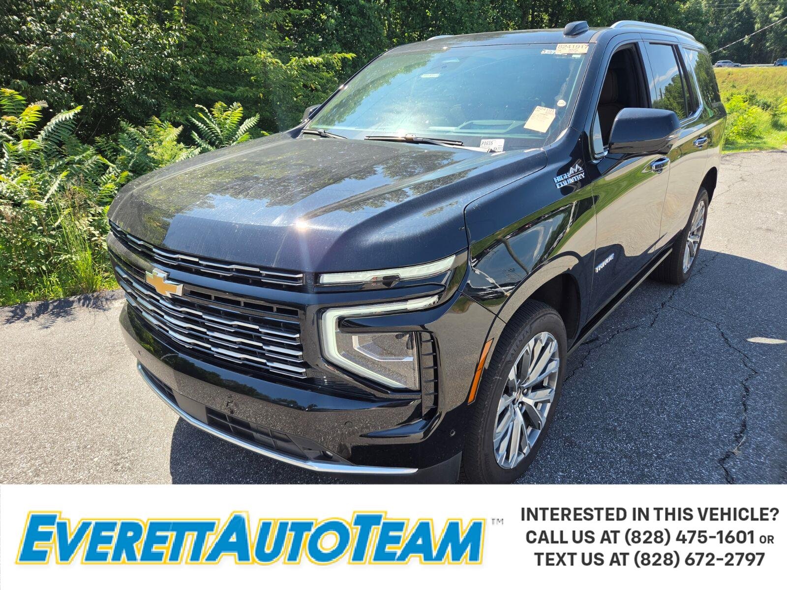 Used 2025 Black Chevrolet High Country image 1