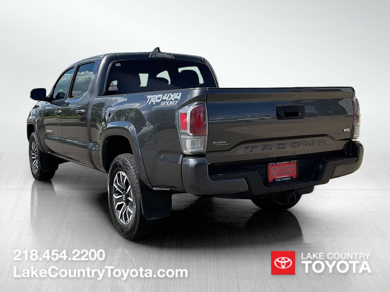 Used 2020 Magnum Gray Metallic Toyota TRD Sport image 3