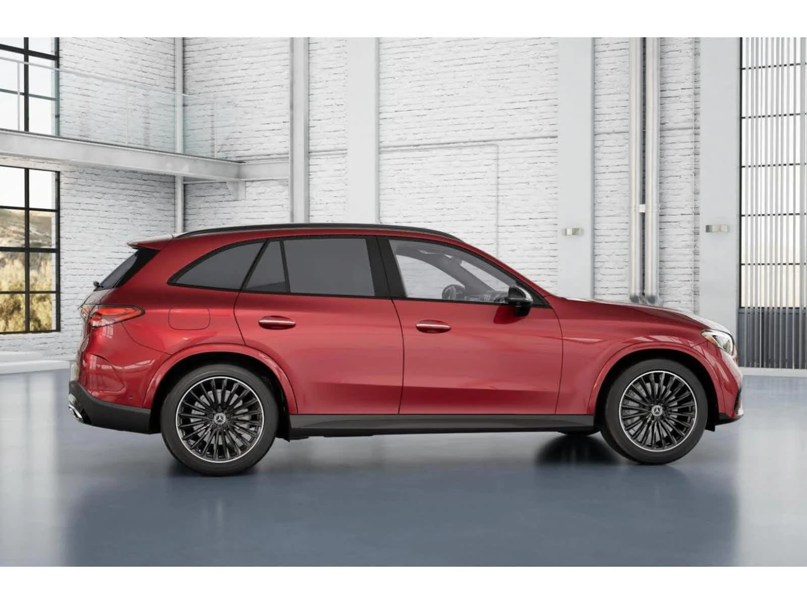 New 2026 MANUFAKTUR Patagonia Red Metallic Mercedes-Benz GLC 300 image 16