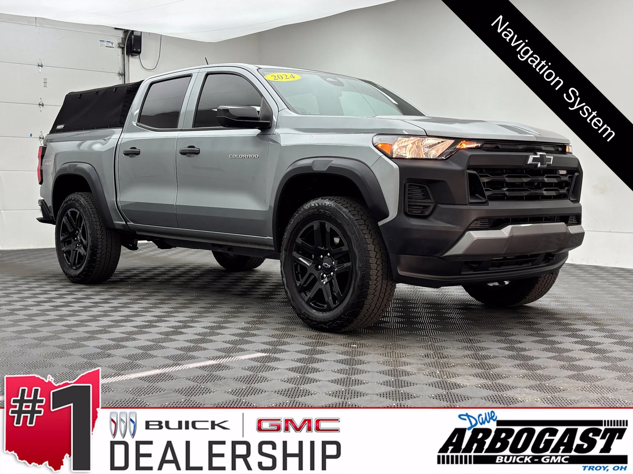 Used 2024 Sterling Gray Metallic Chevrolet Trail Boss image 1