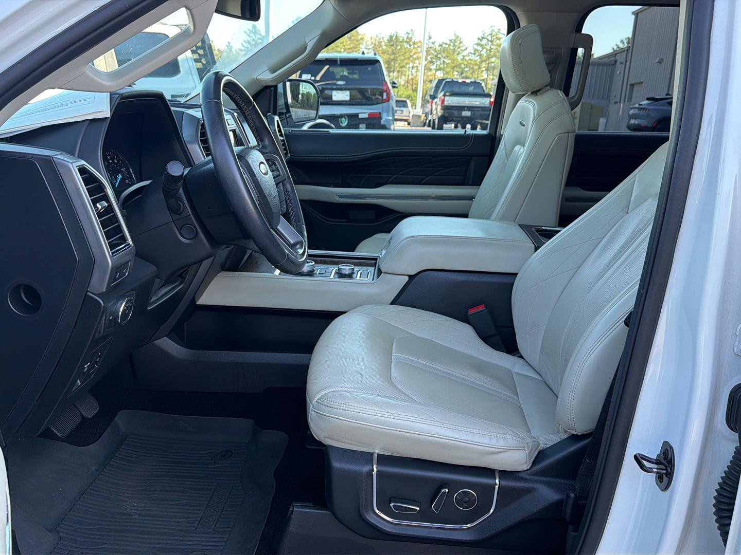 Used 2021 Star White Metallic Tri-Coat Ford Platinum image 10