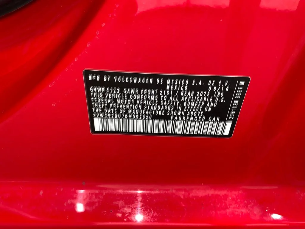 Used 2019 Red Volkswagen 1.4T S image 26