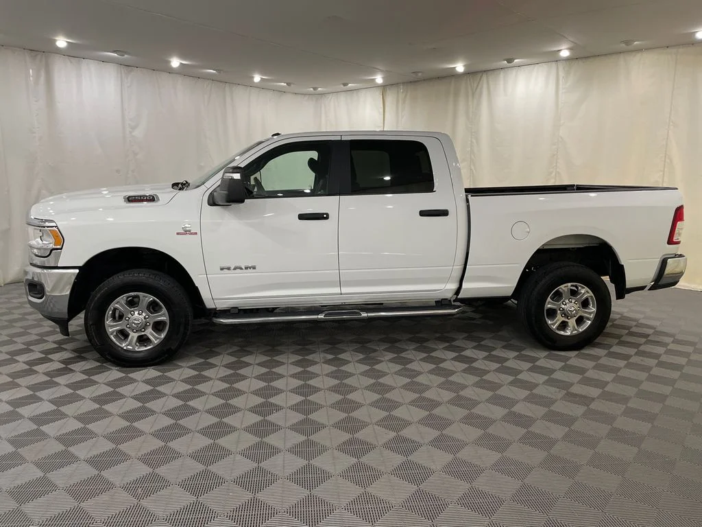 Used 2024 Bright White Clearcoat Ram Big Horn image 9