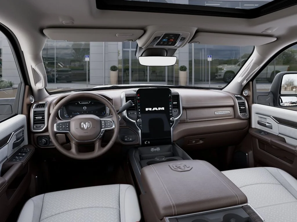 New 2026 Bright White Clear-Coat Exterior Paint RAM Laramie image 15