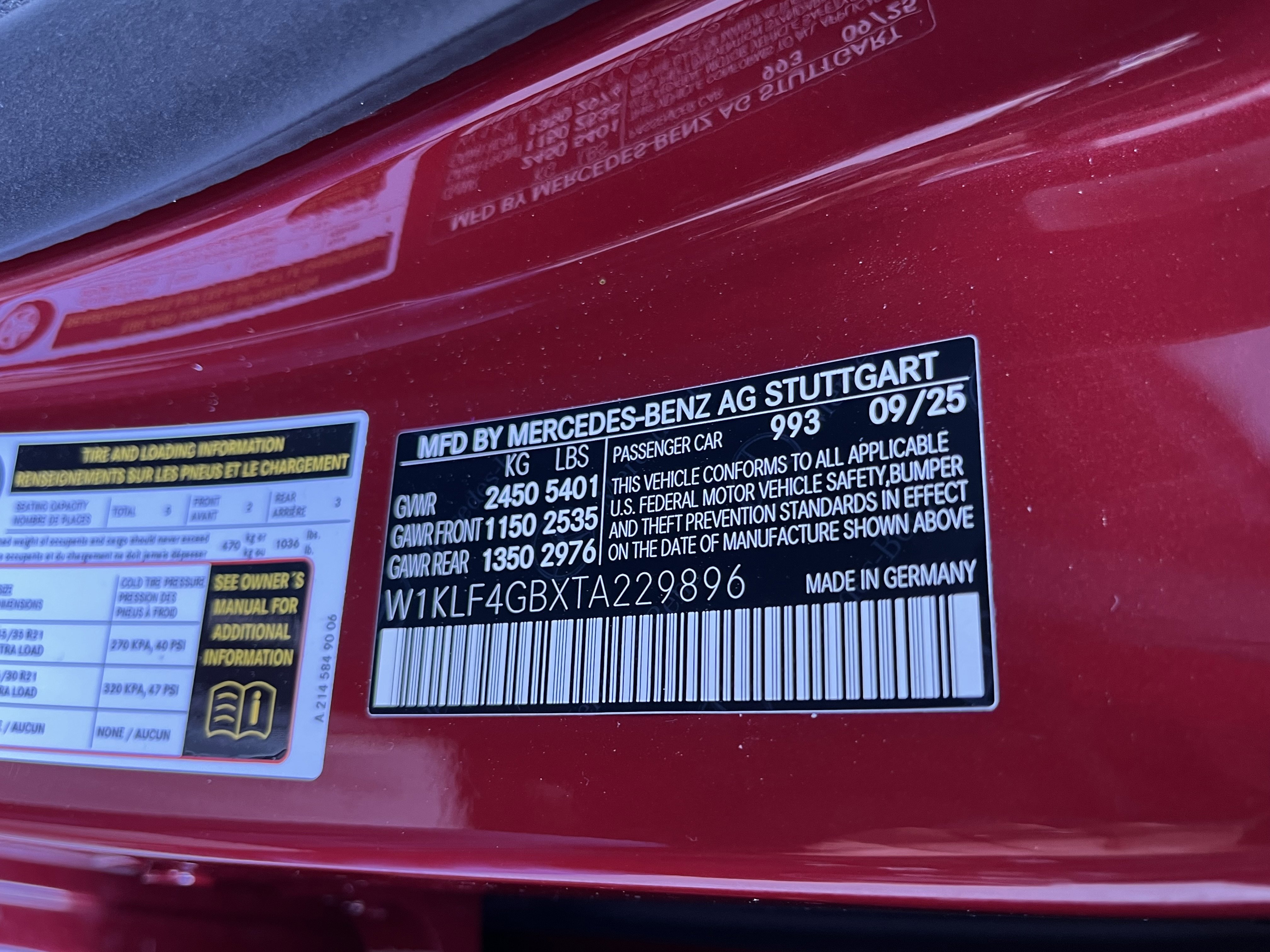 New 2026 MANUFAKTUR Patagonia Red Mercedes-Benz E 350 image 29