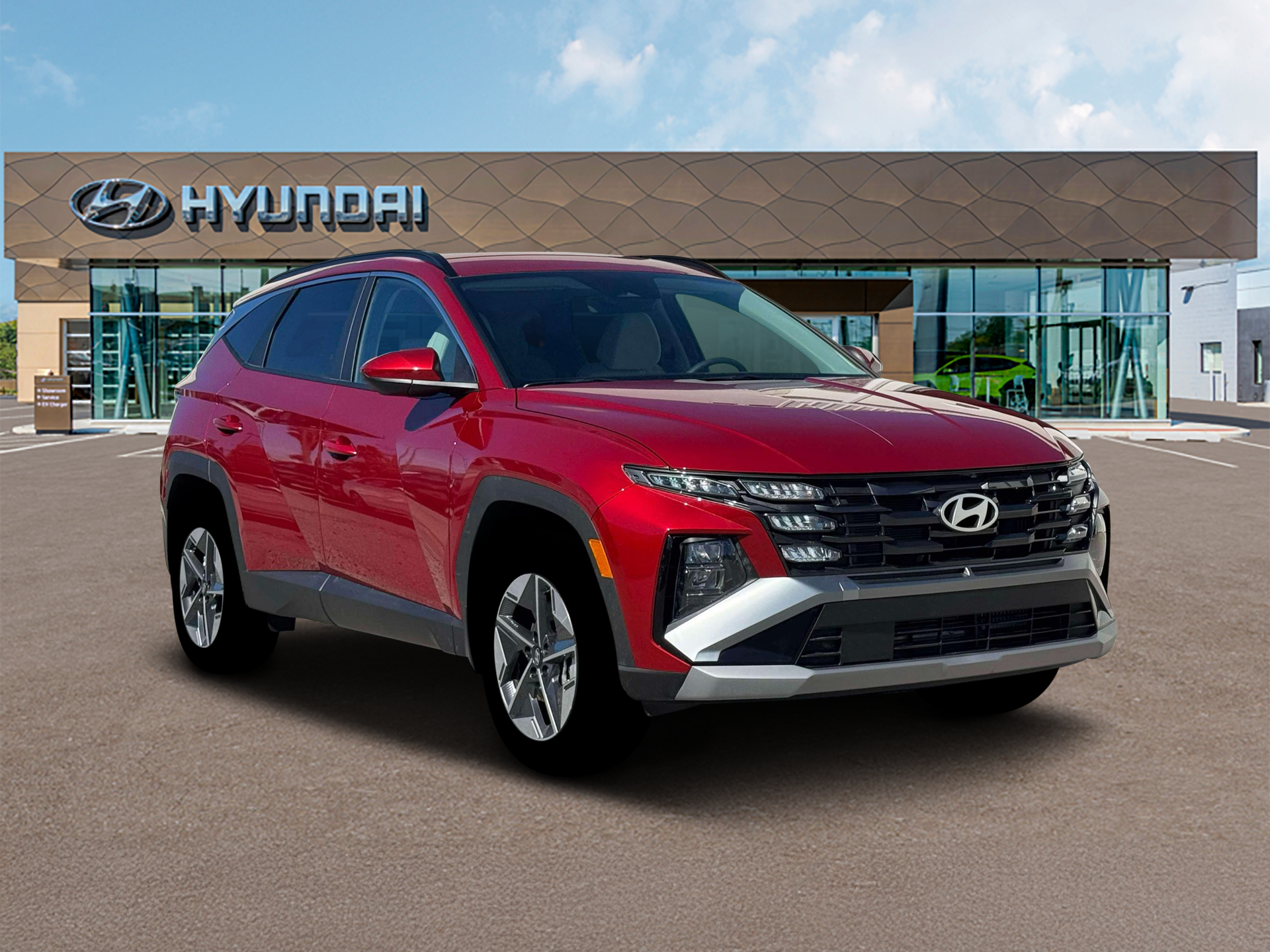 New 2026 Red Hyundai SEL AWD image 11