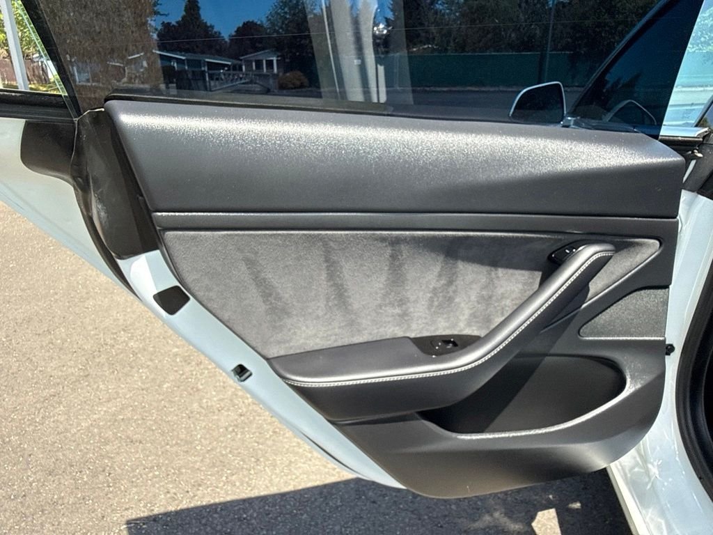 Used 2020 Pearl White Multi-Coat Tesla Standard Range Plus image 16