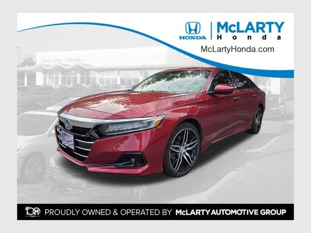 Certified Used 2021 Radiant Red Metallic Honda Touring image 13