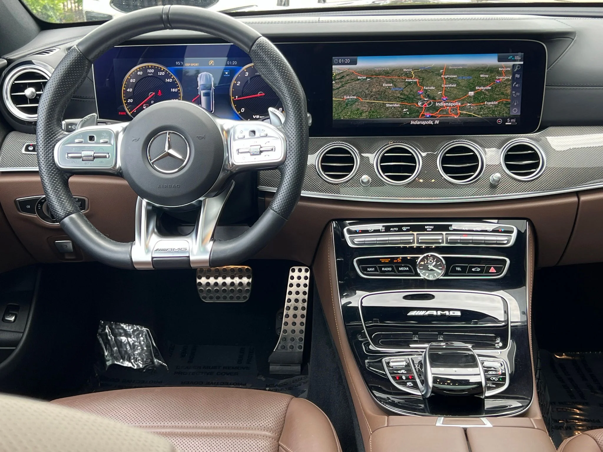Used 2020 Blue Mercedes-Benz E 63 S AMG® image 20