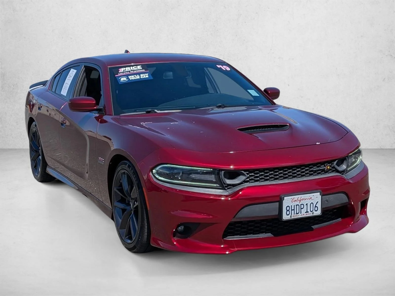 Used 2019 Octane Red Pearlcoat Dodge Scat Pack image 3