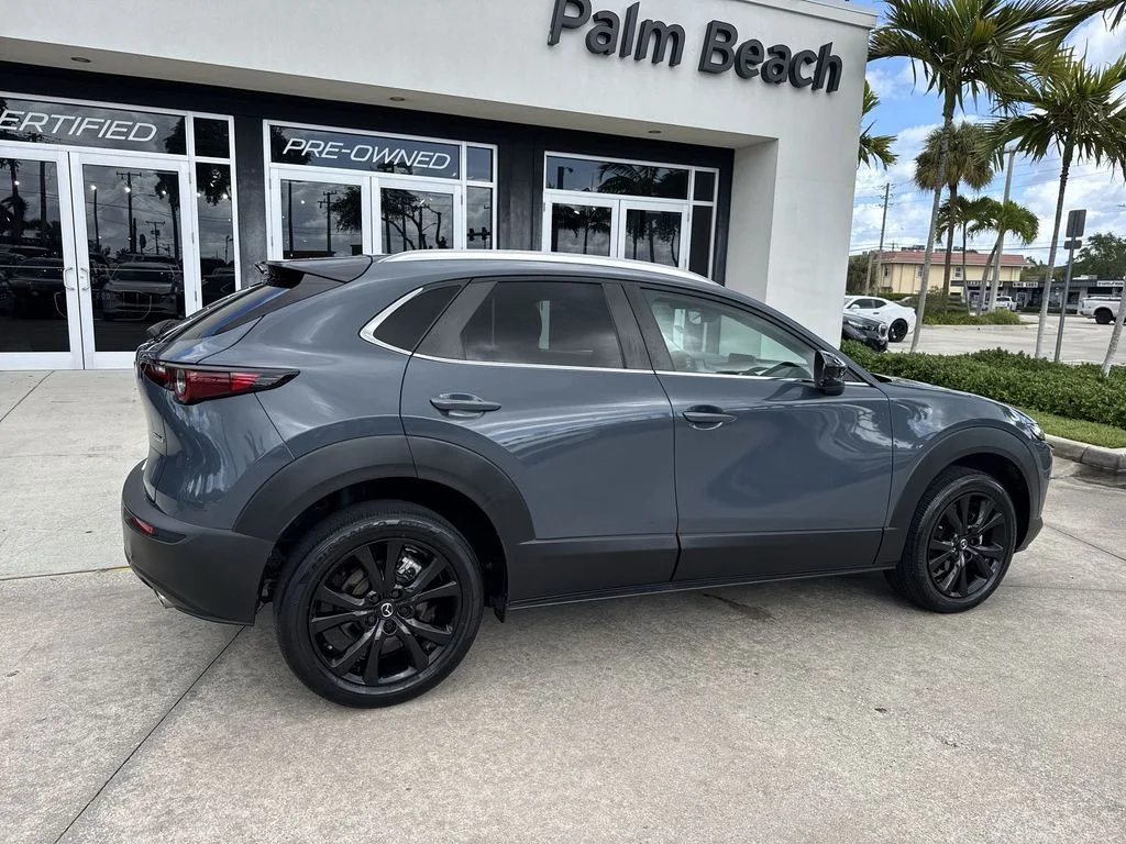 Certified Used 2023 Gray Metallic Mazda 2.5 S Carbon Edition image 4