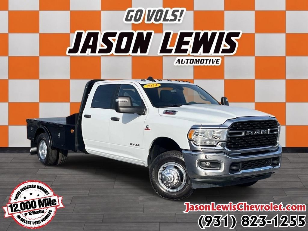 Used 2024 Bright White Cl Ram Big Horn image 1