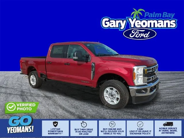 New 2026 Ruby Red Metallic Tinted Clearcoat Ford F-250® XLT image 1