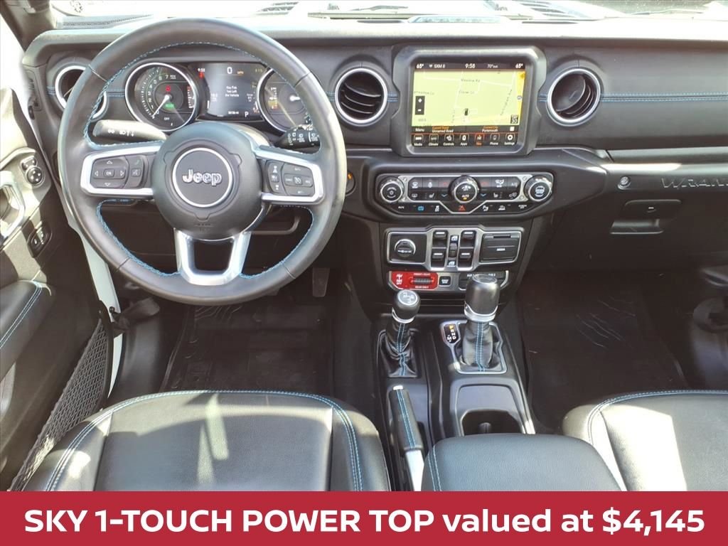 Used 2022 Jeep Wrangler Unlimited Rubicon 4XE with VIN 1C4JJXR62NW221041 for sale in Portsmouth, NH