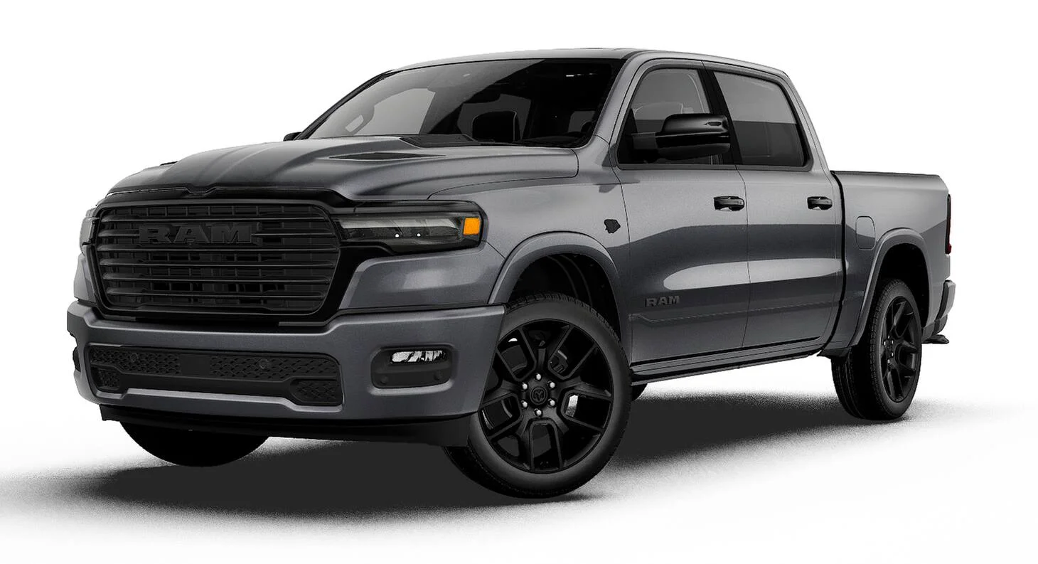 New 2027 Granite Crystal Metallic Clear-Coat Exterior Paint RAM Laramie image 13