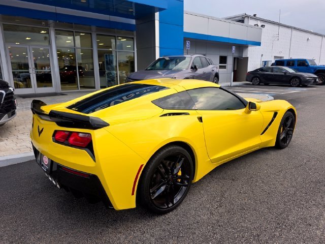 Used 2016 CORVETTE RACING YELLOW TINTCOAT Chevrolet Z51 2LT image 7