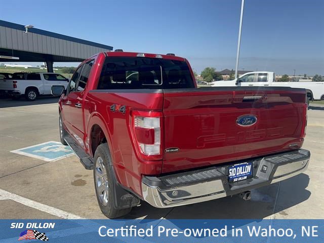 Certified Used 2023 Race Red Ford LARIAT image 3