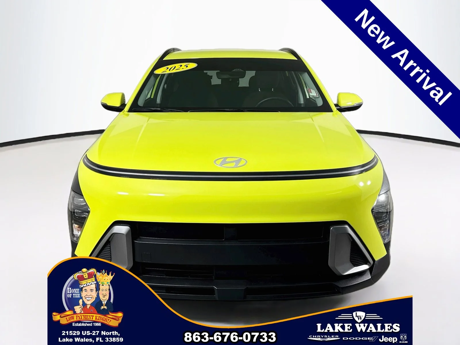 Certified Used 2025 Yellow Hyundai SEL image 2
