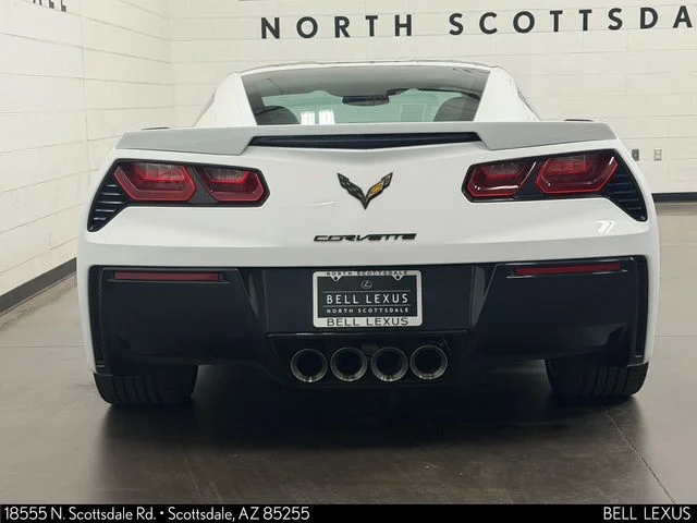 Used 2017 White Chevrolet Stingray Z51 image 5