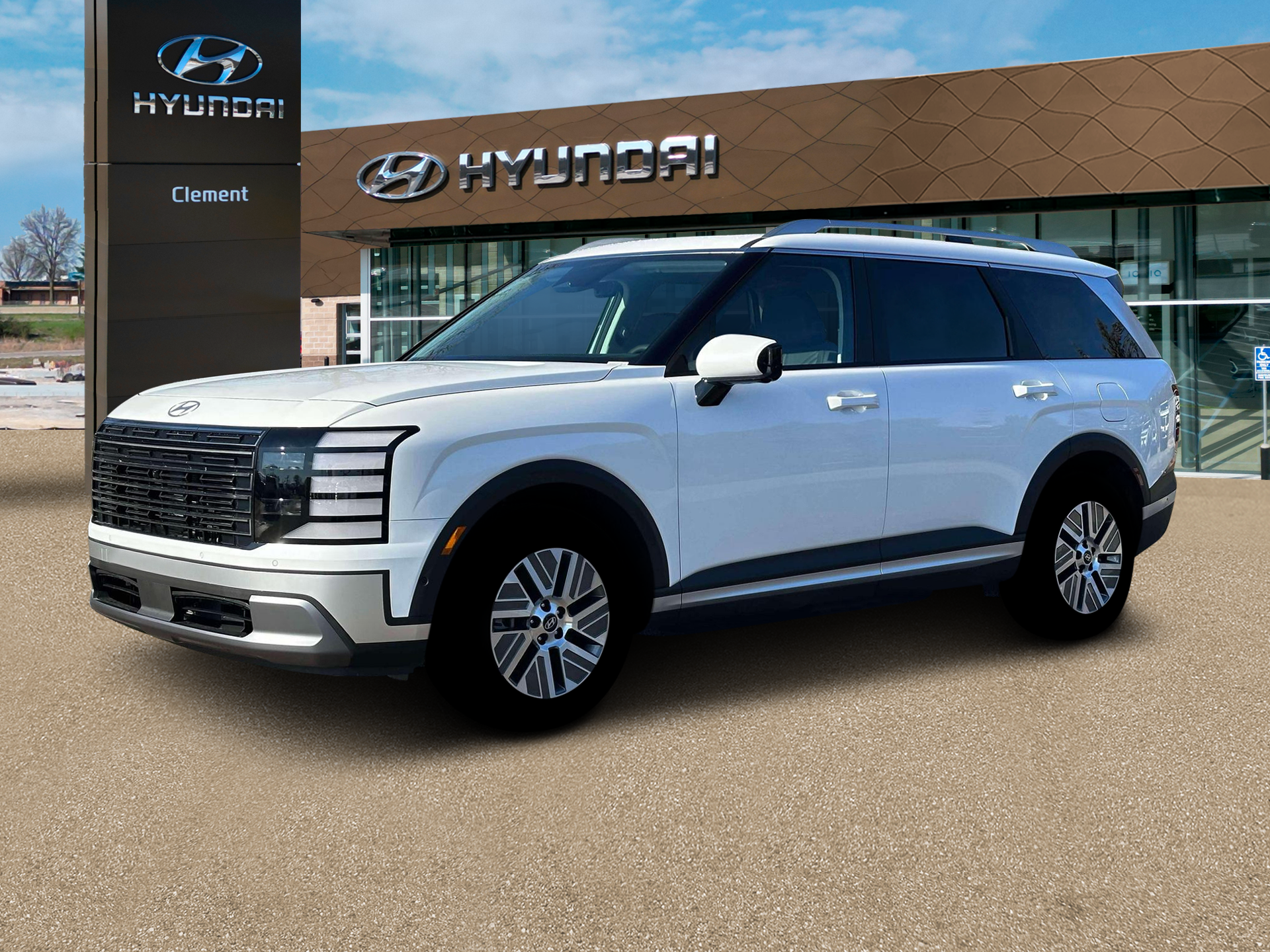 New 2026 White Hyundai SEL Premium 7P image 2