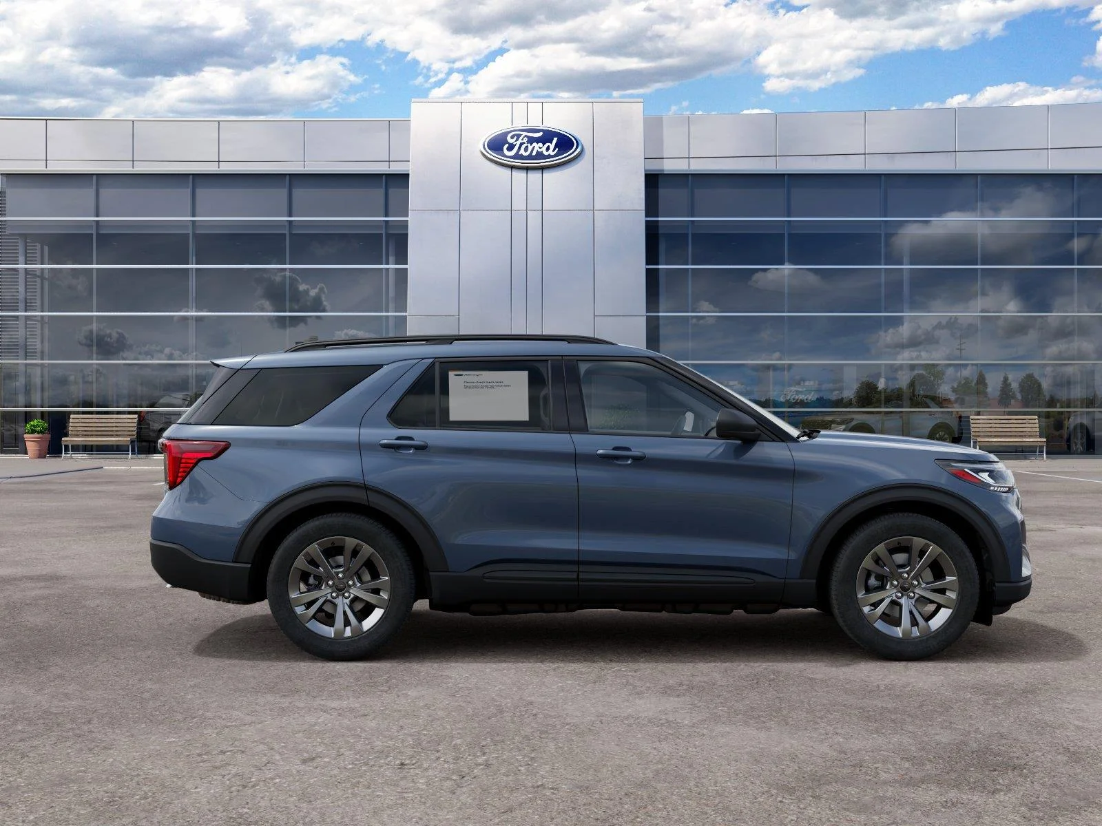New 2027 Vapor Blue Metallic Ford Active image 5