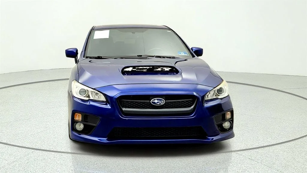 Used 2016 Lapis Blue Pearl Subaru 4dr Sedan Manual Premium w/ STI Shifter & Popular Pkg image 2