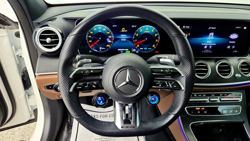 Used 2022 Polar White Mercedes-Benz AMG® E 53 4MATIC+ Sedan image 13