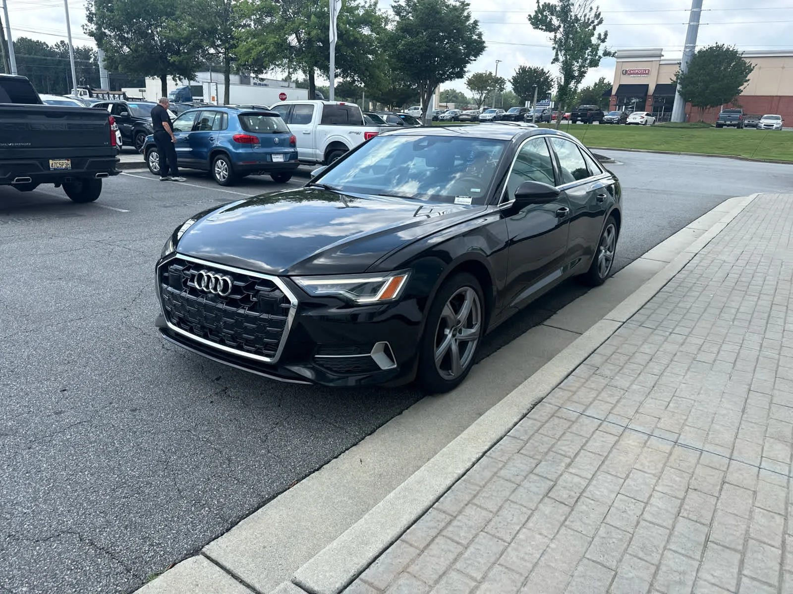 Used 2024 Brilliant Black Audi Premium Plus image 7
