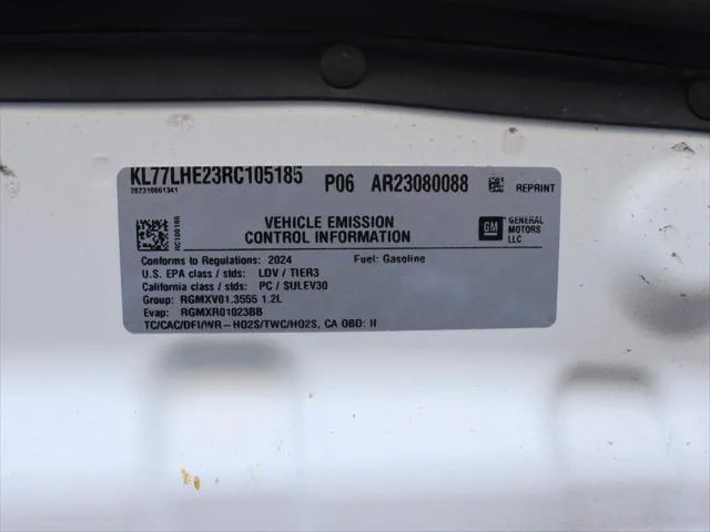 Certified Used 2024 Summit White Chevrolet LT image 7