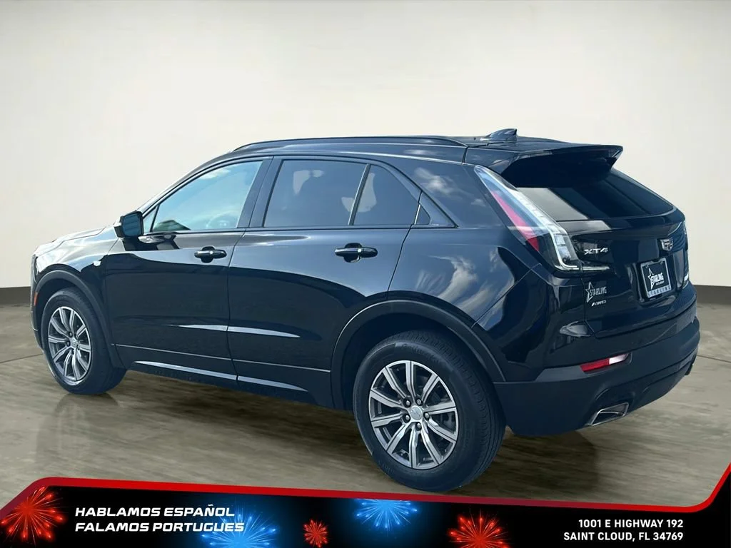 Used 2022 Stellar Black Metallic Cadillac Sport image 4