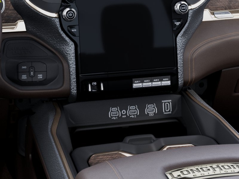 New 2026 Forged Blue Metallic Exterior Paint RAM Limited Longhorn image 24