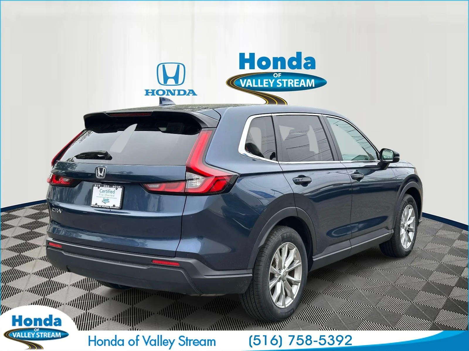 Certified Used 2023 Blue Honda EX image 5