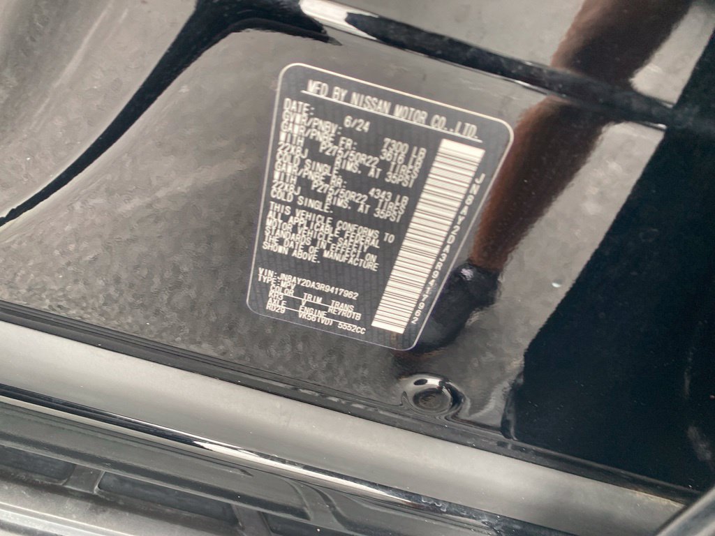 Used 2024 Black Nissan Platinum image 44