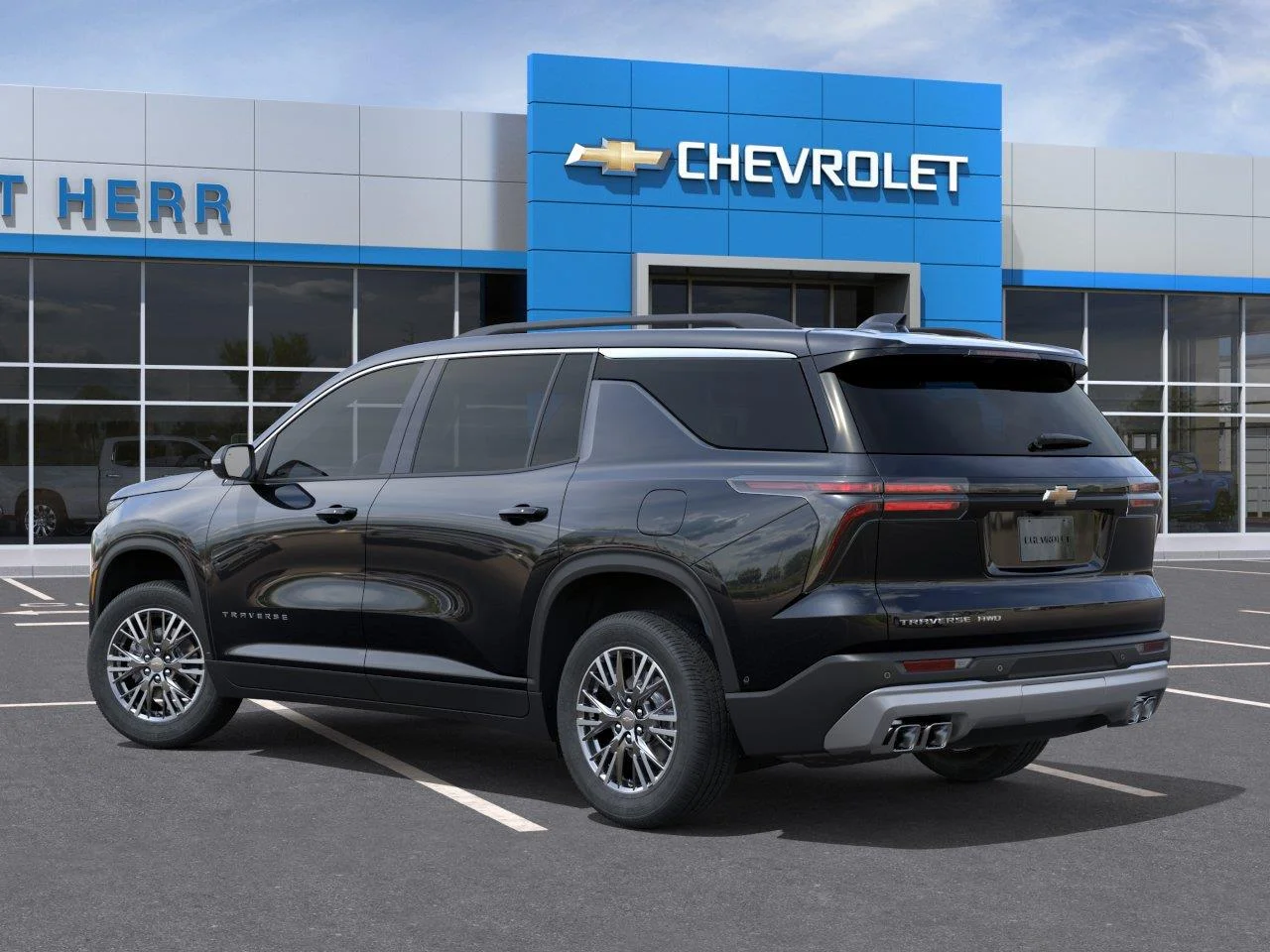 New 2026 Mosaic Black Metallic Chevrolet LT image 3
