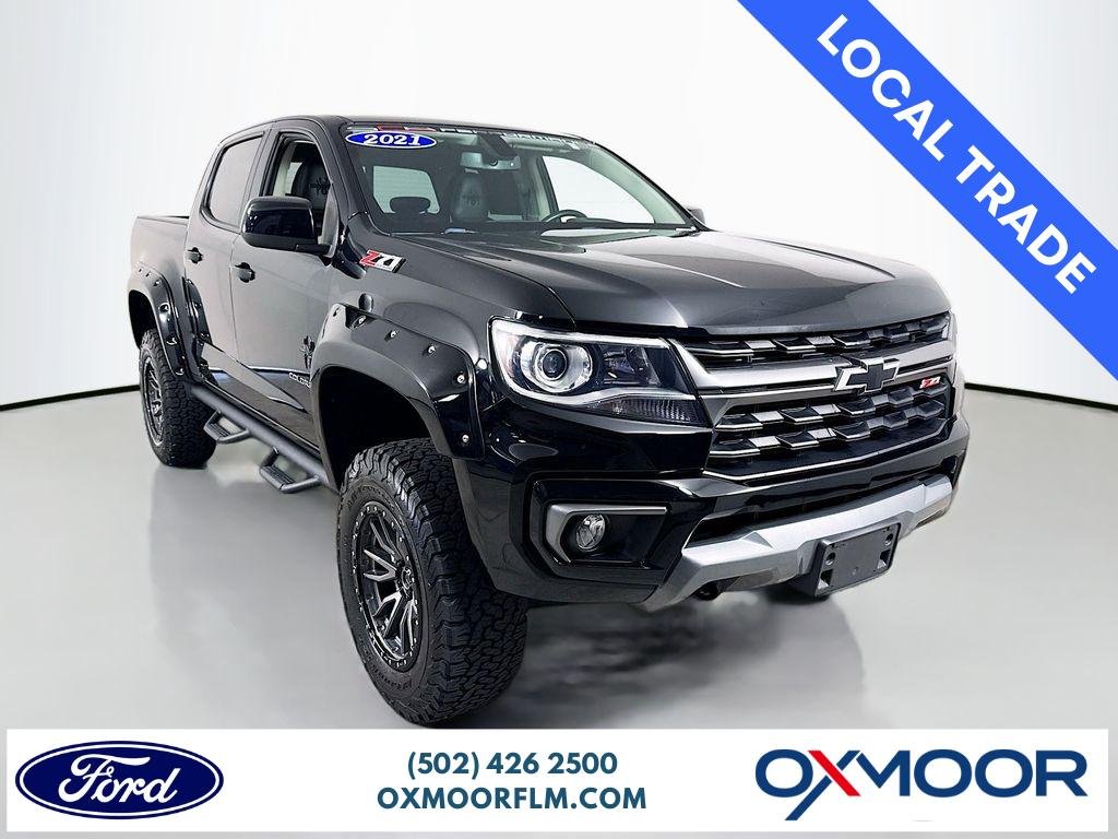 Used 2021 Black Chevrolet 4WD Z71 image 1