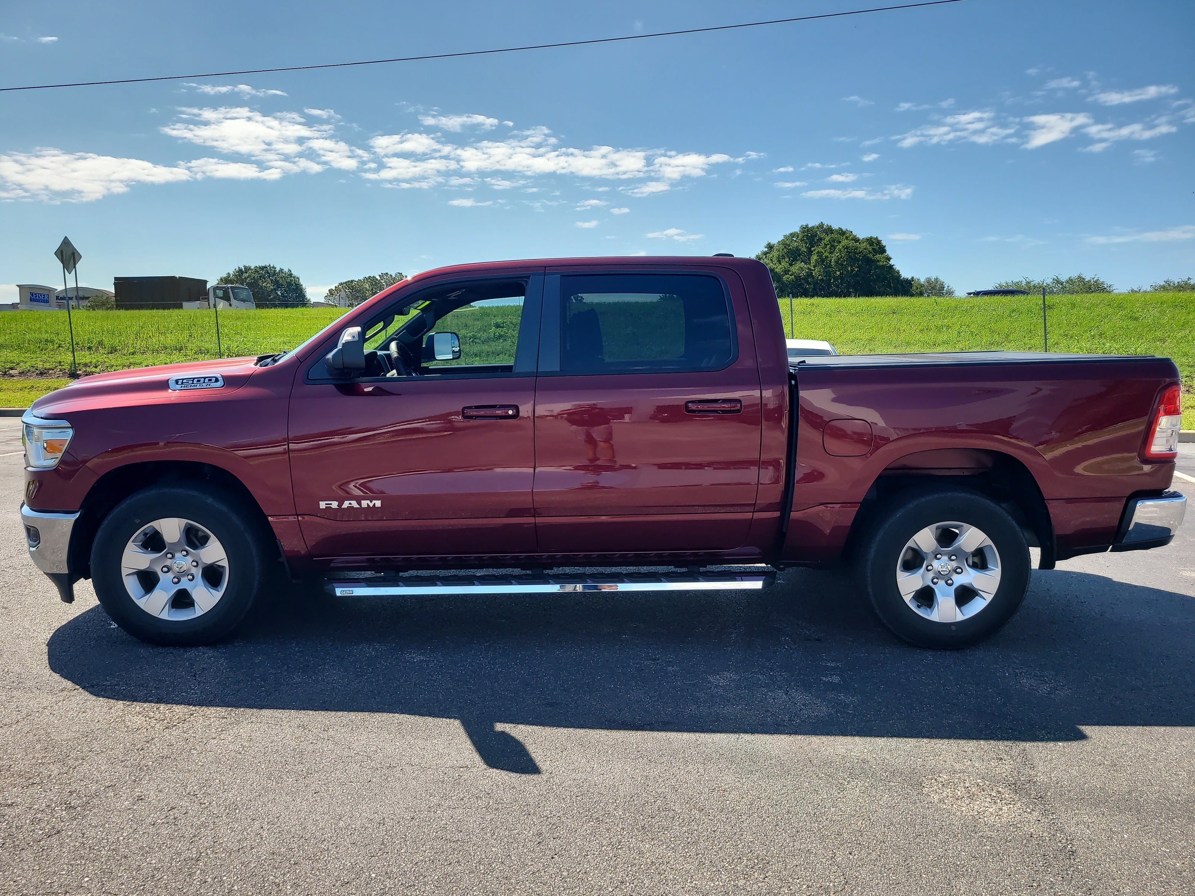 Used 2021 Delmonico Red Pearlcoat Ram Big Horn image 7