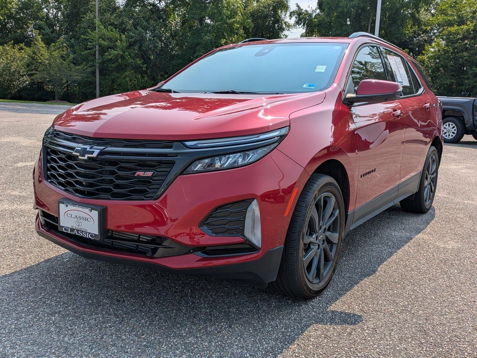 Used 2024 Radiant Red Tintcoat Chevrolet RS image 8