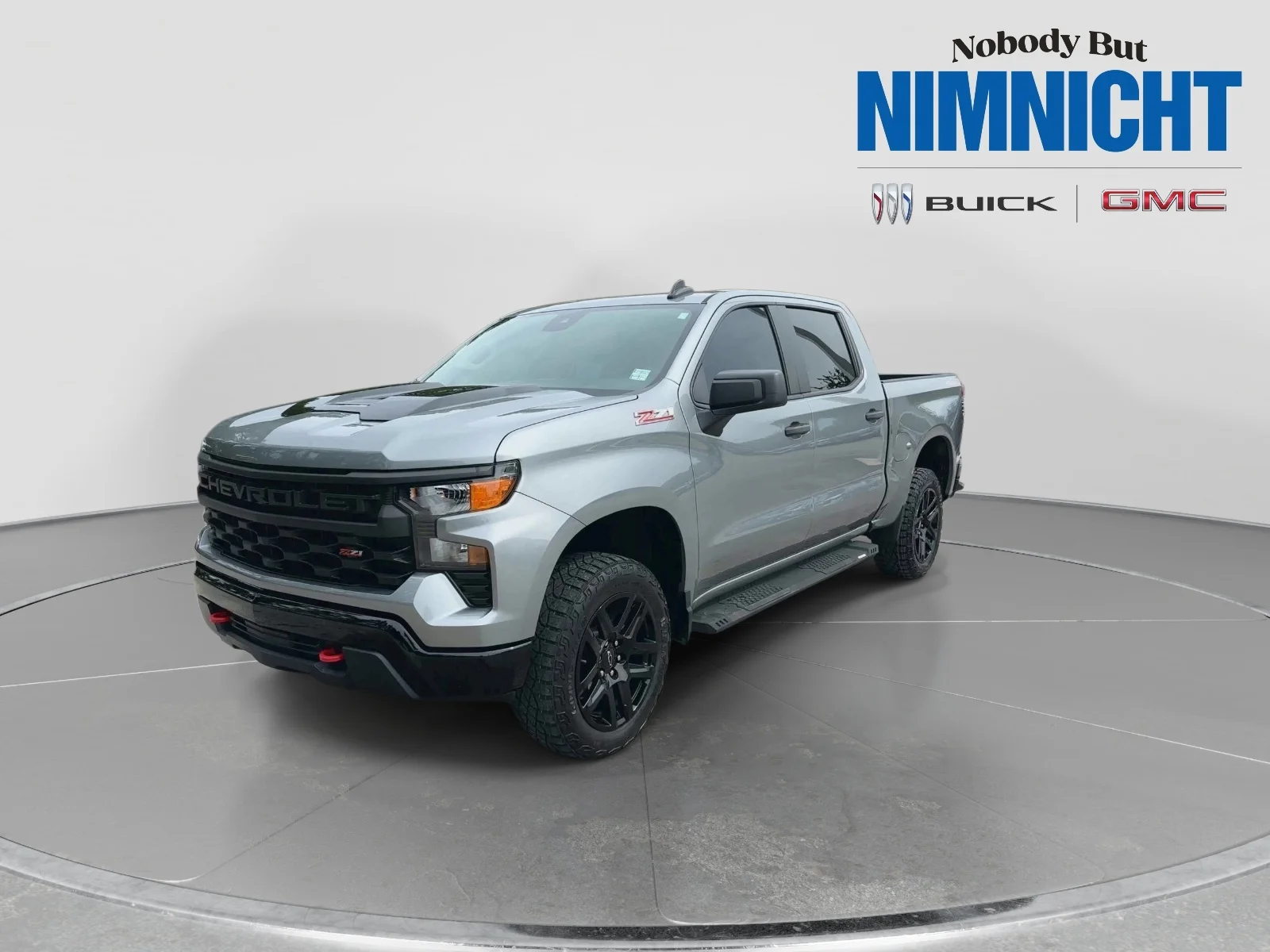Certified Used 2024 Sterling Gray Metallic Chevrolet Custom Trail Boss image 3