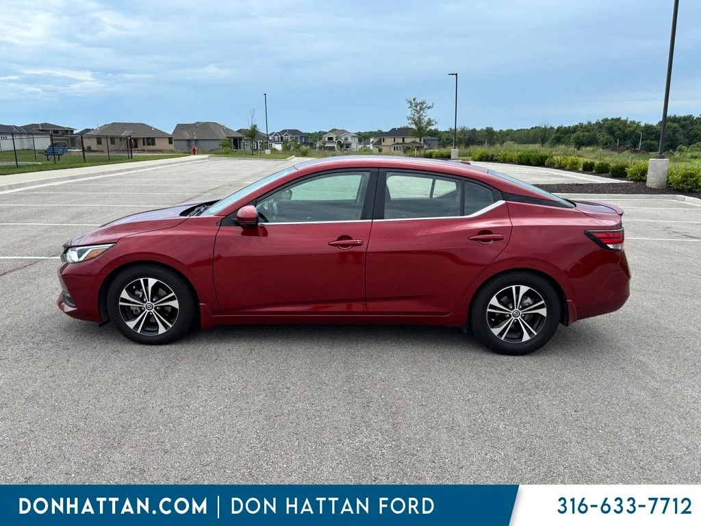 Used 2020 Nissan Sentra SV with VIN 3N1AB8CV7LY274359 for sale in Augusta, KS