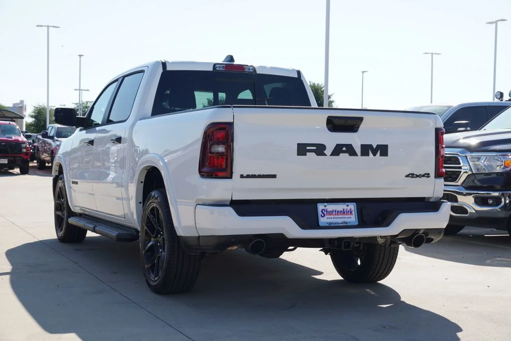 New 2026 Bright White Clear-Coat Exterior Paint RAM Laramie image 6